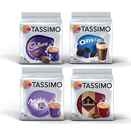 Cápsulas de café Tassimo compatible con leche de caramelo Gevalia caja 8  bebidas